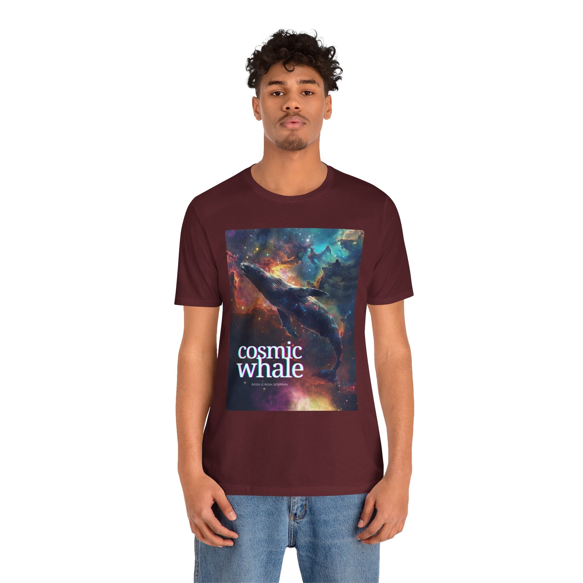 Cosmic Whale Unisex Jersey Short Sleeve Tee
