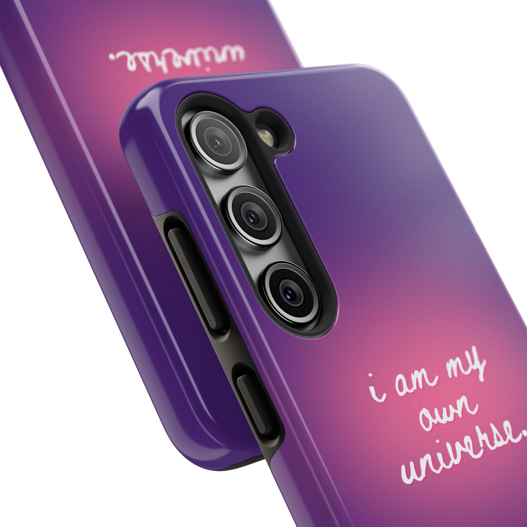 I Am My Own Universe Tough Phone Case (For iPhone, Galaxy & More) - Purple