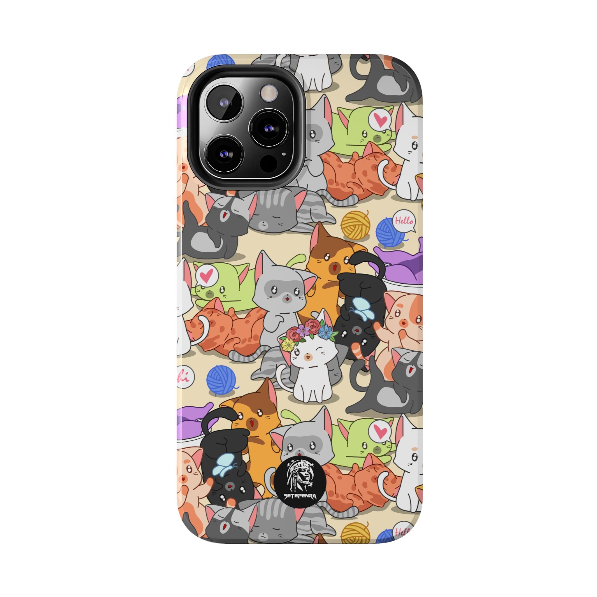 Cats A Lot Tough Phone Case (For iPhone, Galaxy & More)