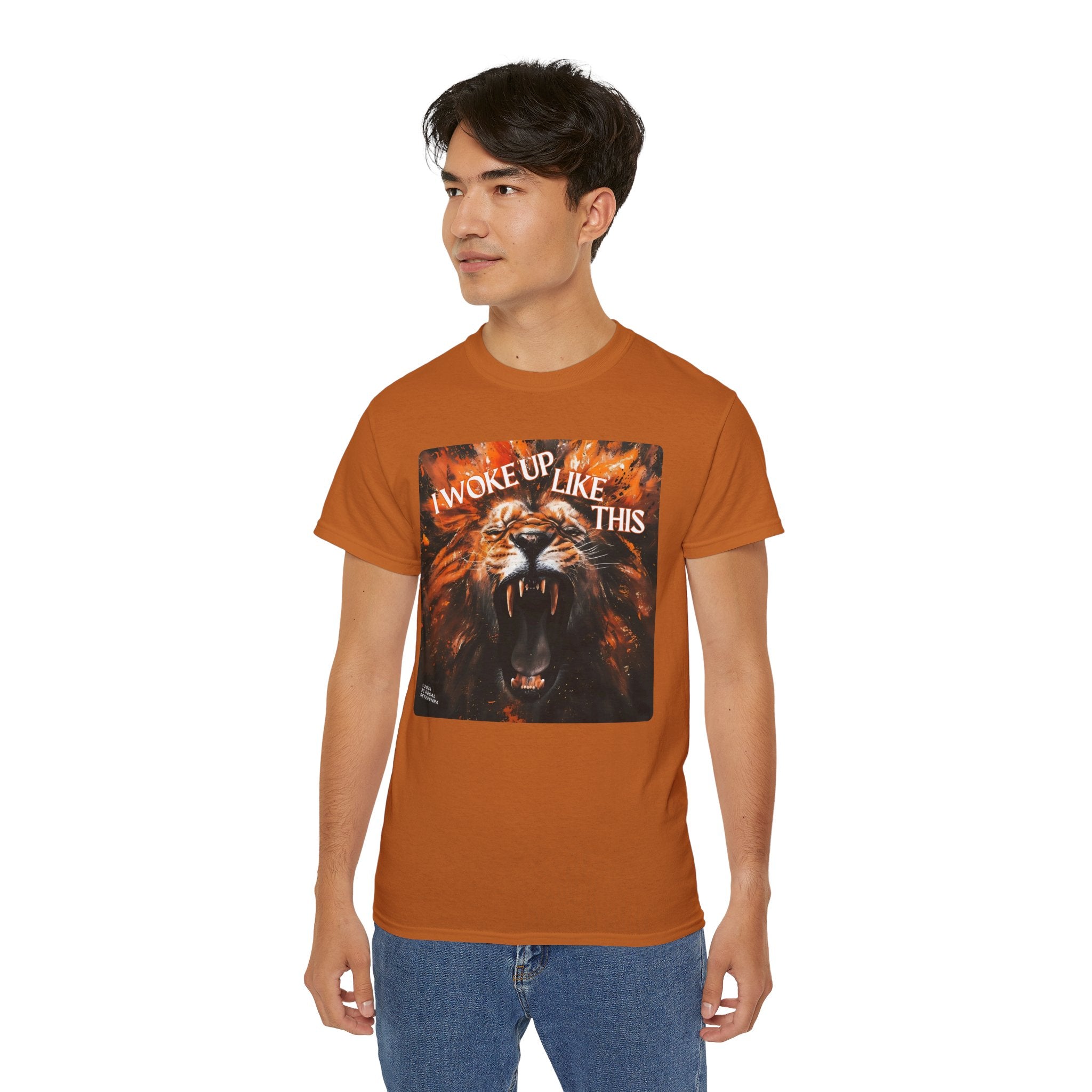 I Woke Up Like This (Roaring Edition 2) Unisex Ultra Cotton Tee