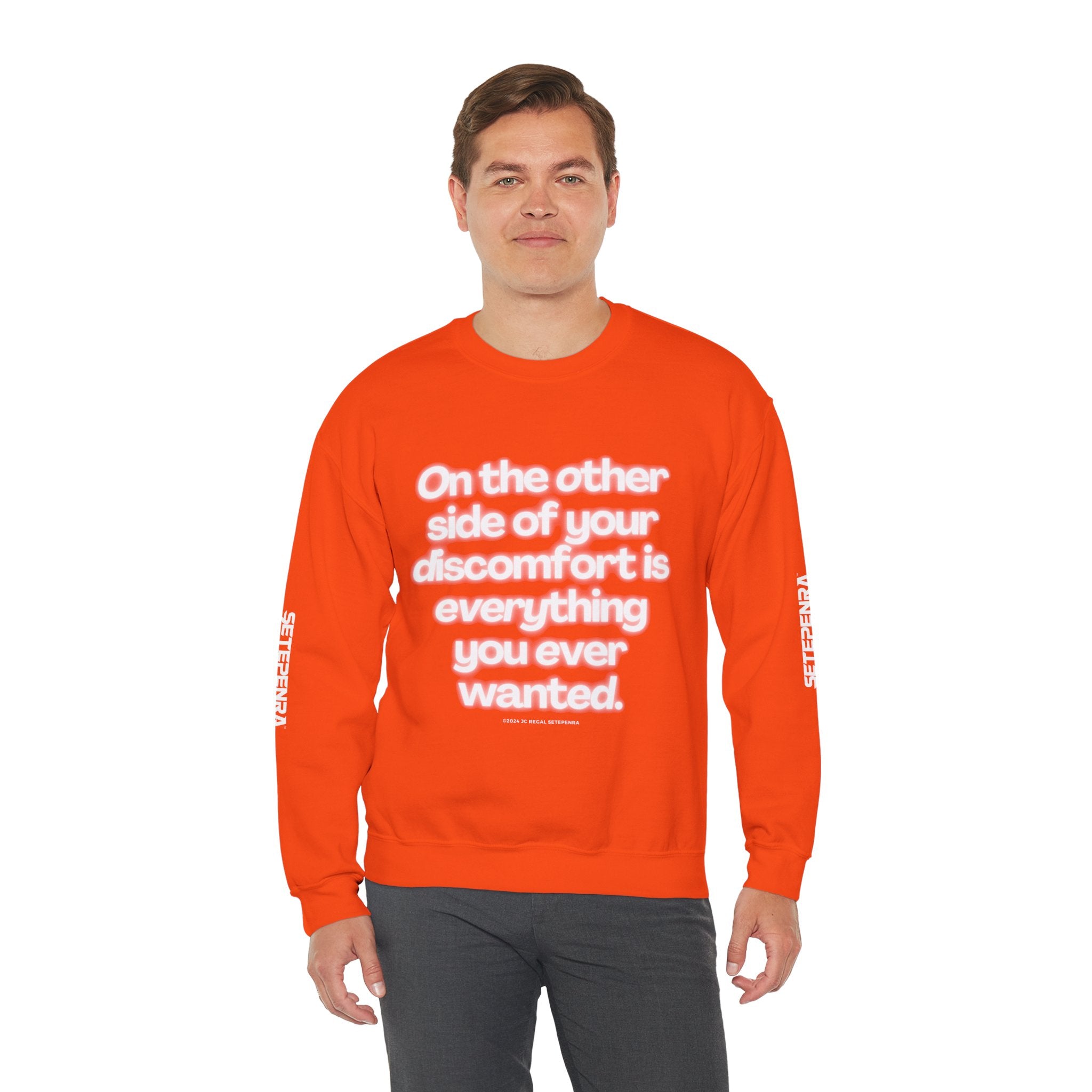 On The Other Side Unisex Heavy Blend™ Crewneck Sweatshirt