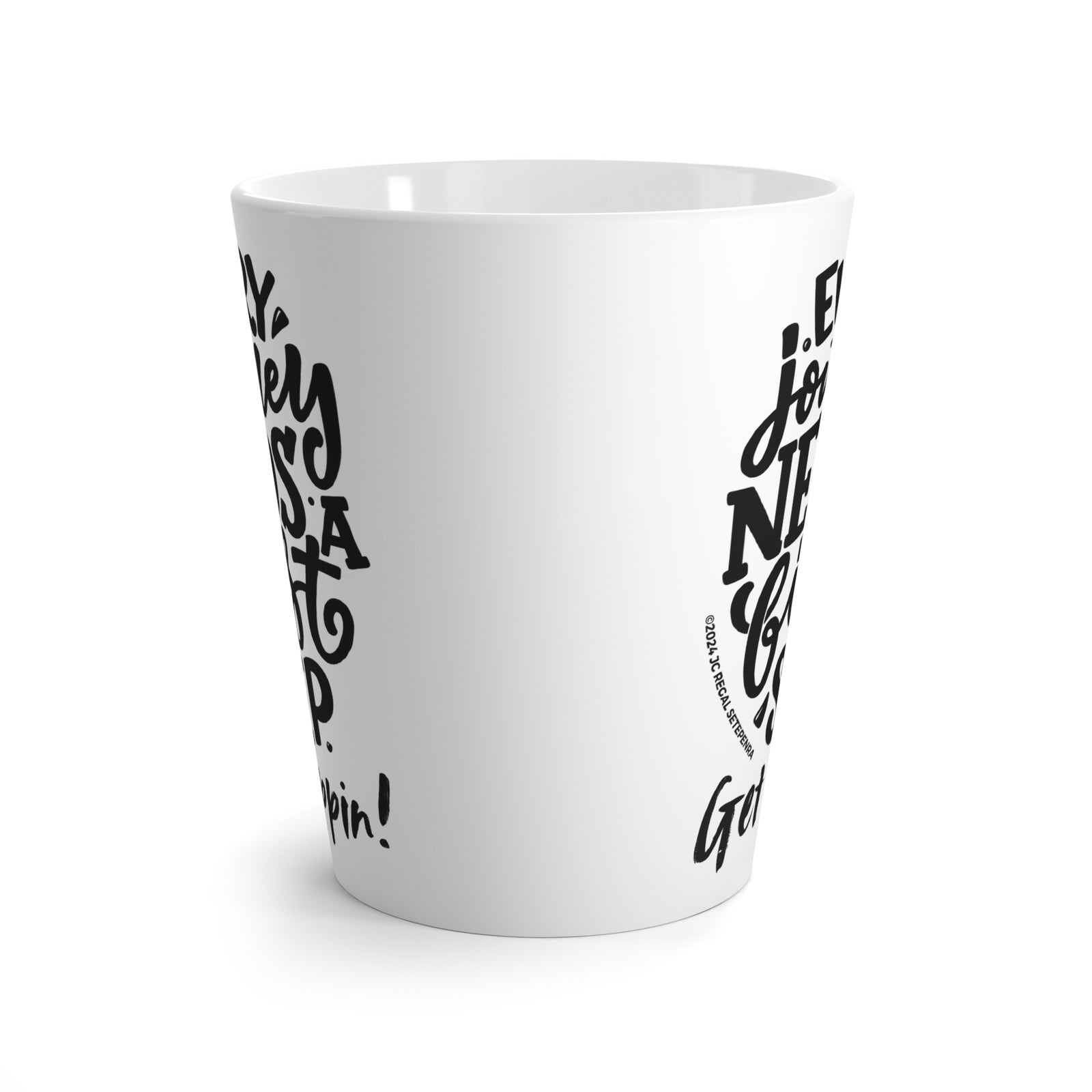 Get Steppin! Latte Mug, 12oz SETEPENRA Mug.