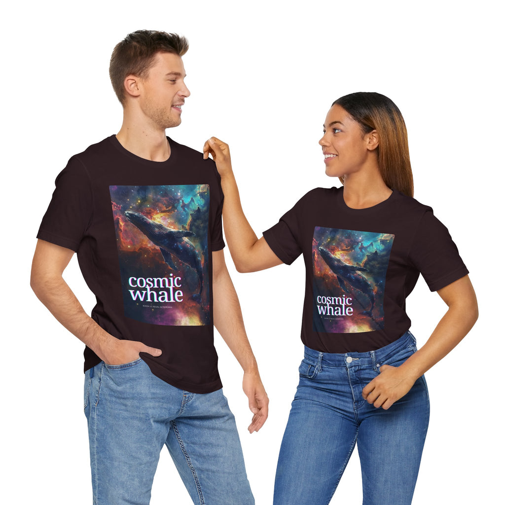 Cosmic Whale Unisex Jersey Short Sleeve Tee