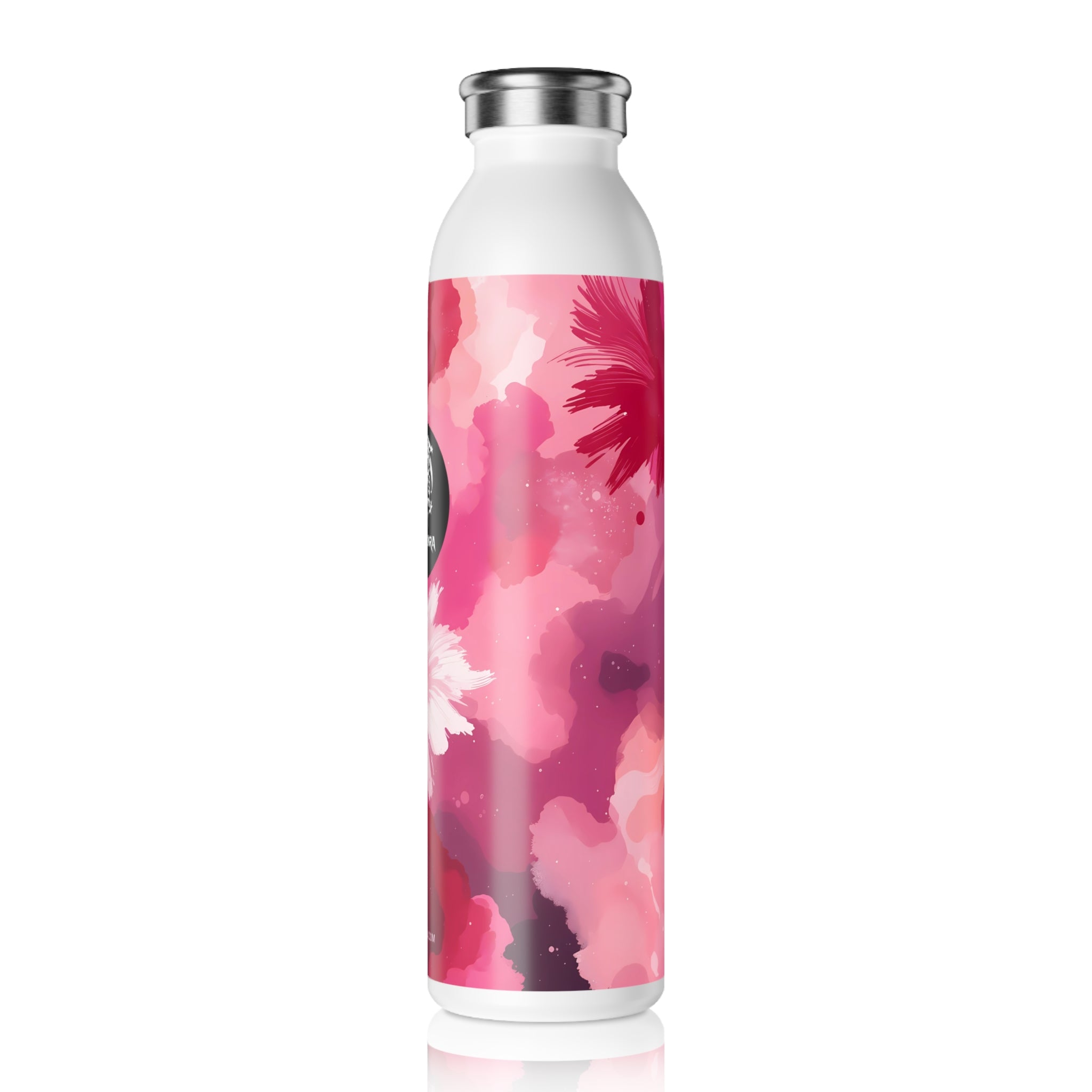 Pinking Bloom Slim Water Bottle SETEPENRA Mug.
