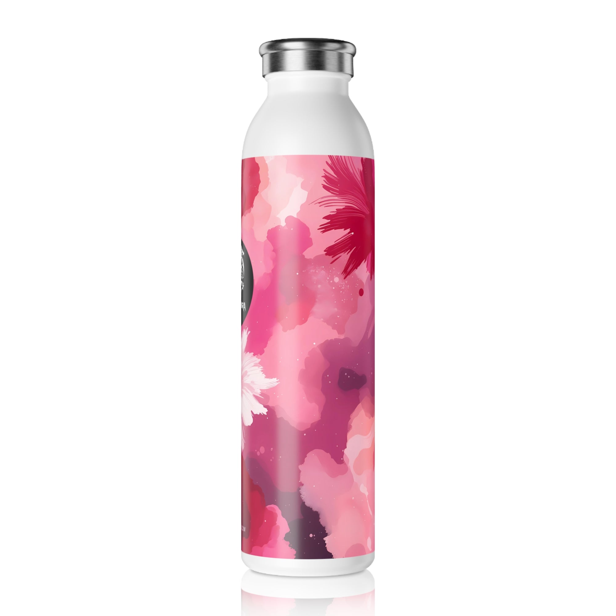 Pinking Bloom Slim Water Bottle SETEPENRA Mug.
