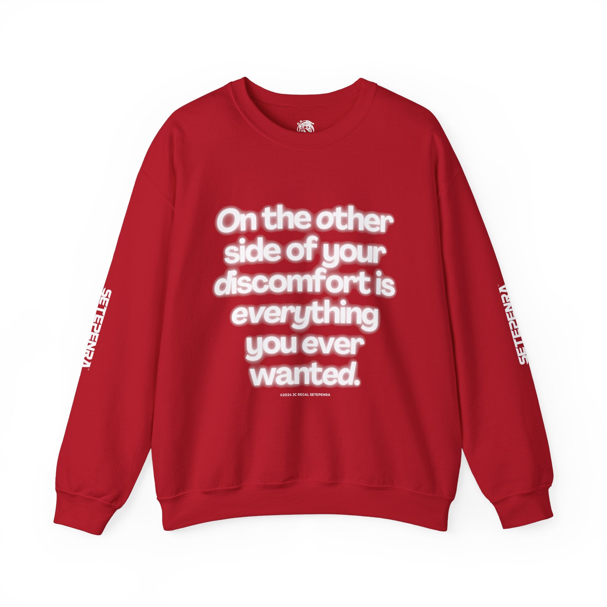 On The Other Side Unisex Heavy Blend™ Crewneck Sweatshirt SETEPENRA Sweatshirt.