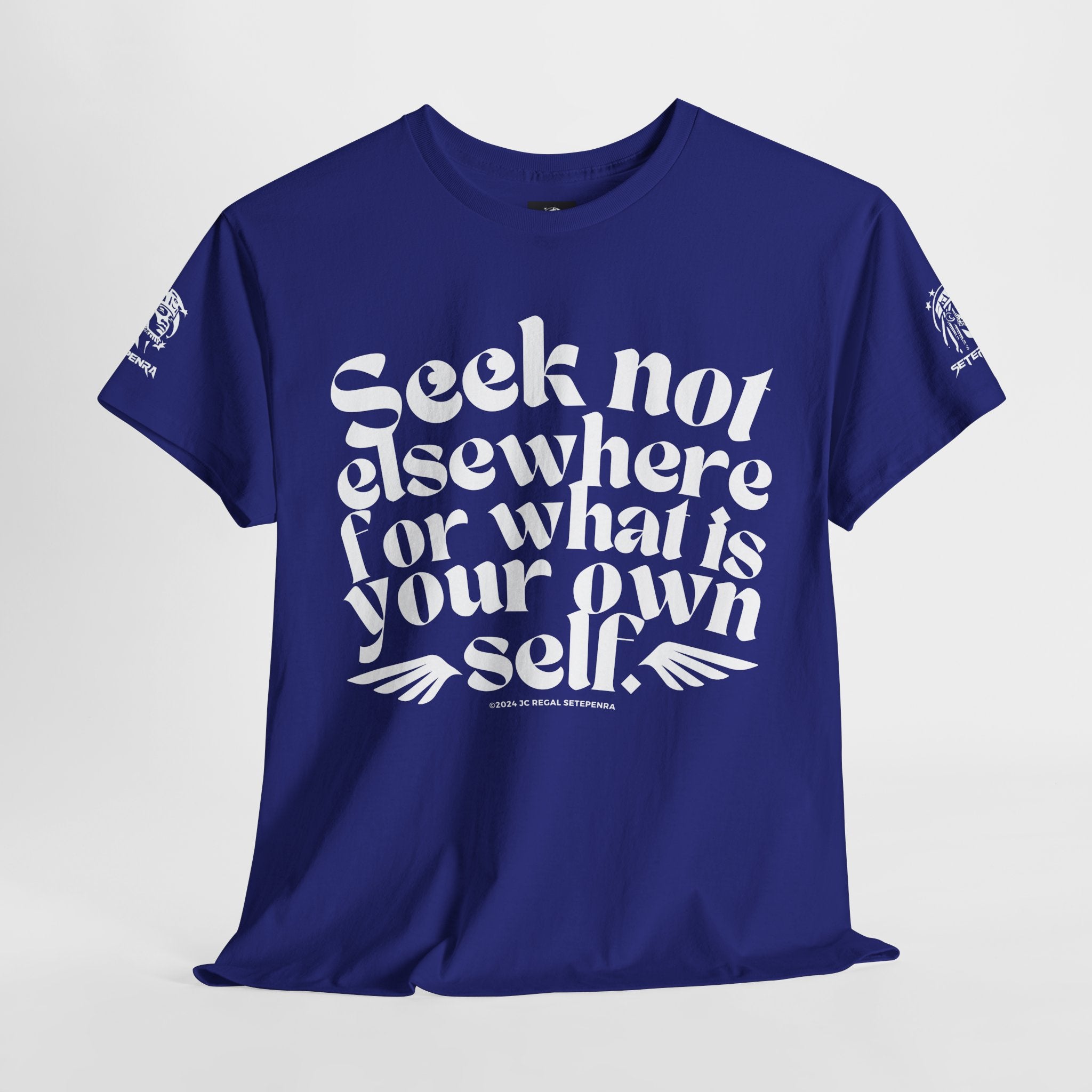 Seek Not Elsewhere Unisex Heavy Cotton Tee