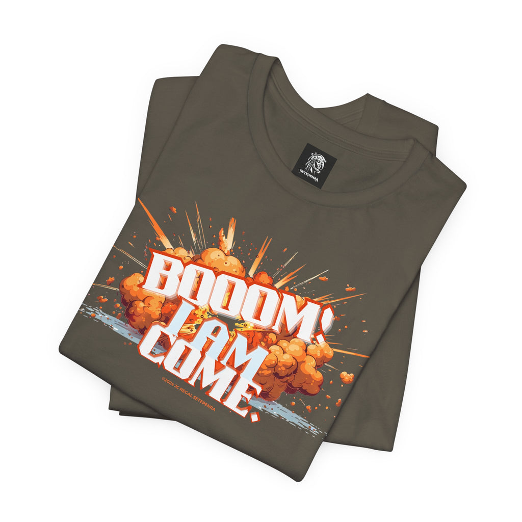 BOOOM! I AM COME Unisex Jersey Short Sleeve Tee