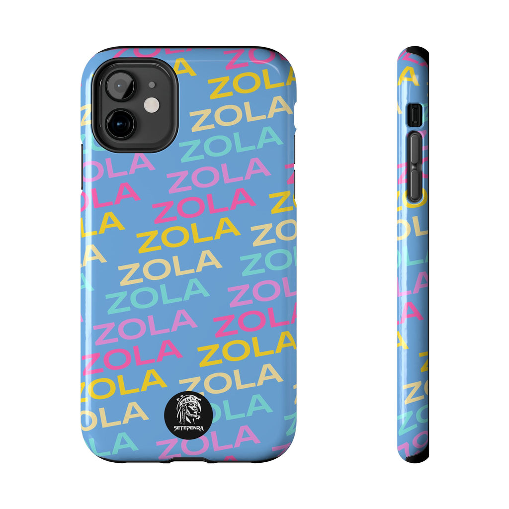 Zola Tough Phone Case (For iPhone, Galaxy & More) - Light Blue SETEPENRA Phone Case.
