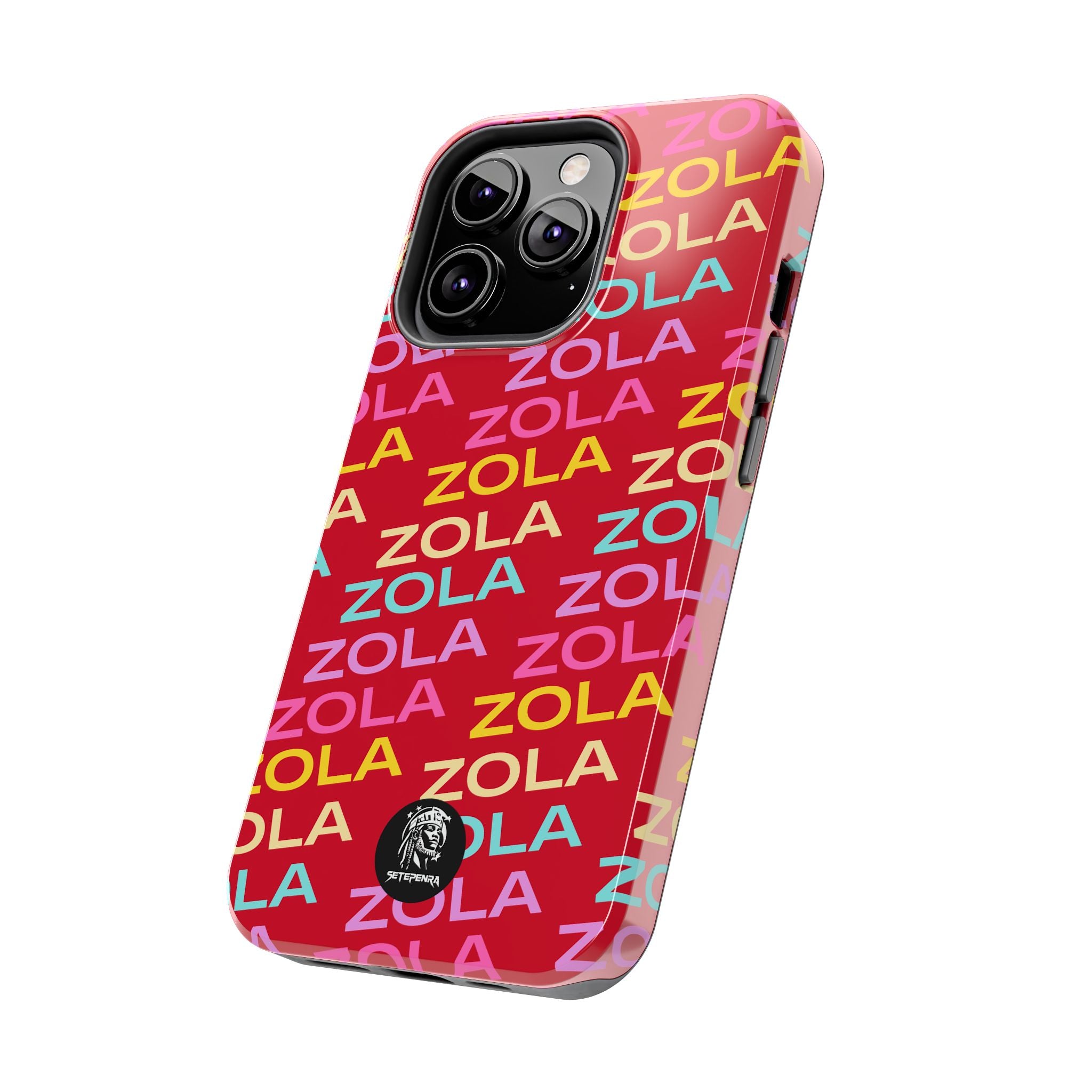 Zola Tough Phone Case (For iPhone, Galaxy & More) - Dark Red