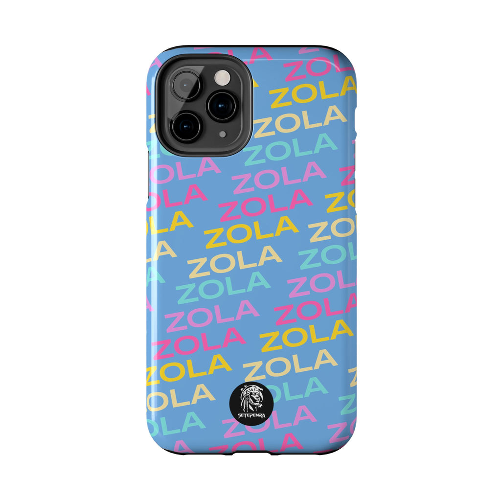 Zola Tough Phone Case (For iPhone, Galaxy & More) - Light Blue