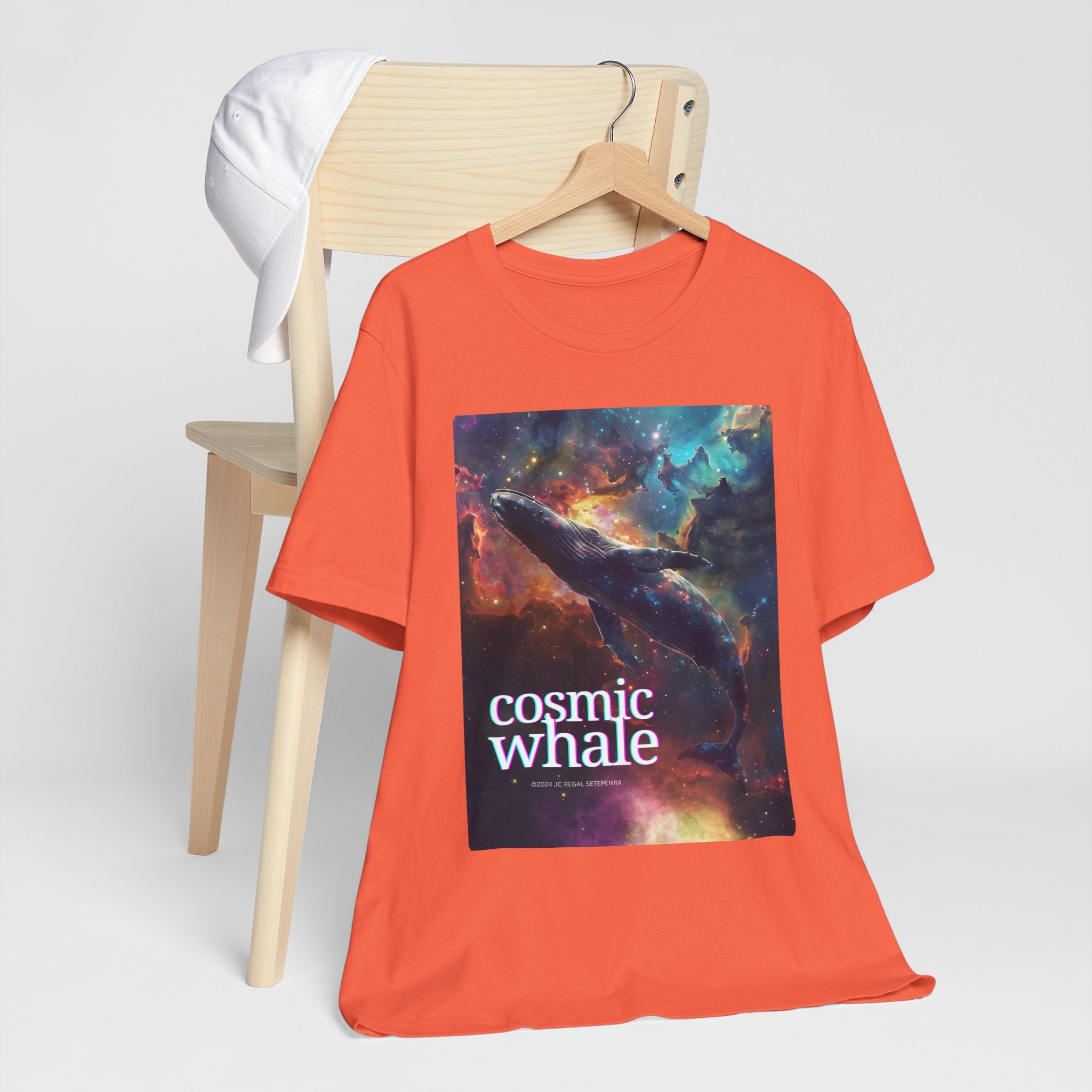 Cosmic Whale Unisex Jersey Short Sleeve Tee