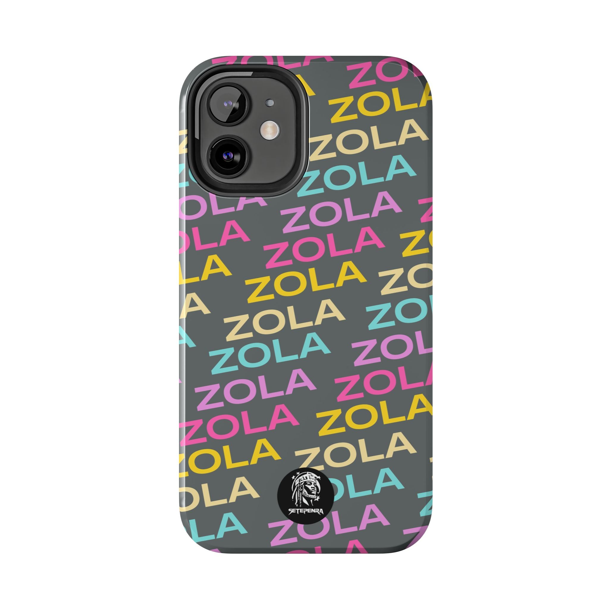 Zola Tough Phone Case (For iPhone, Galaxy & More) - Dark Grey