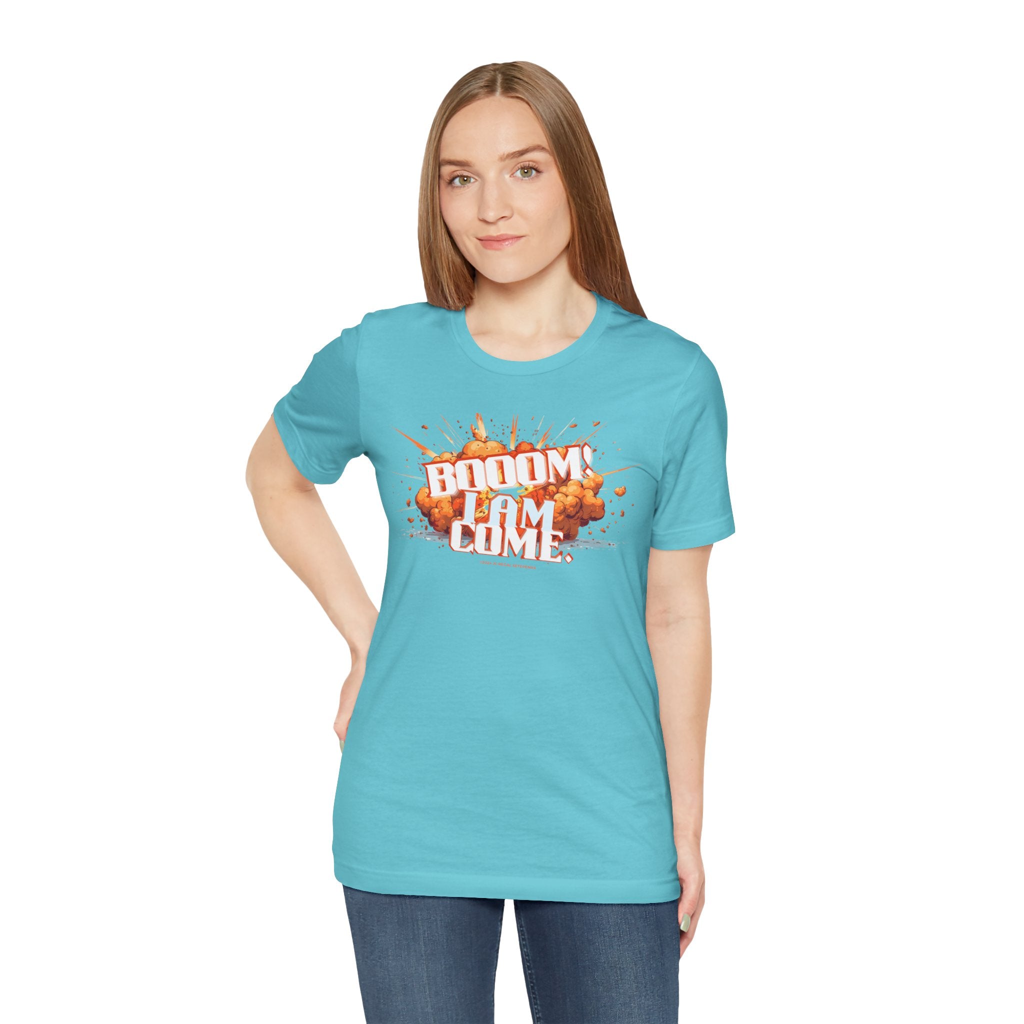 BOOOM! I AM COME Unisex Jersey Short Sleeve Tee