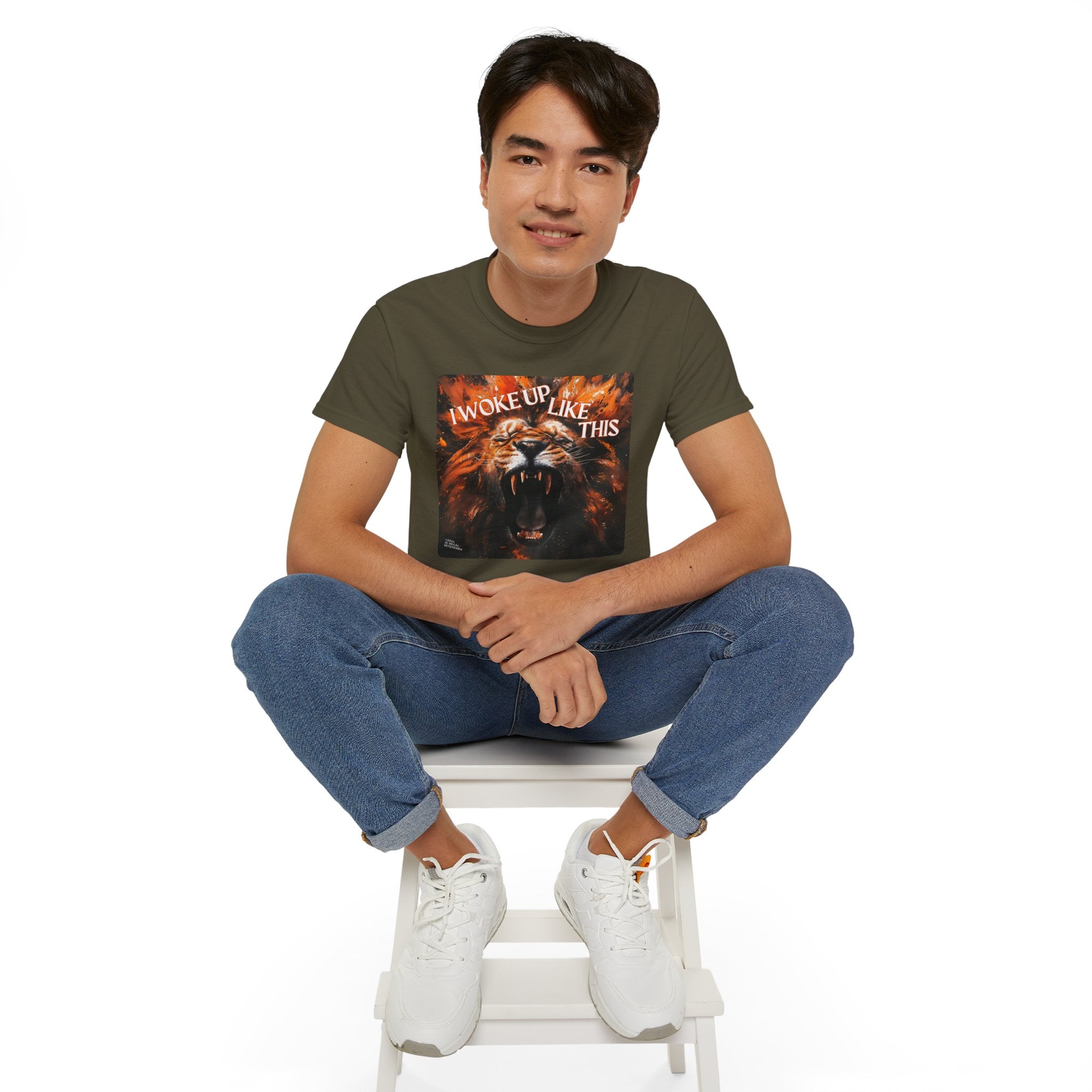 I Woke Up Like This (Roaring Edition 2) Unisex Ultra Cotton Tee