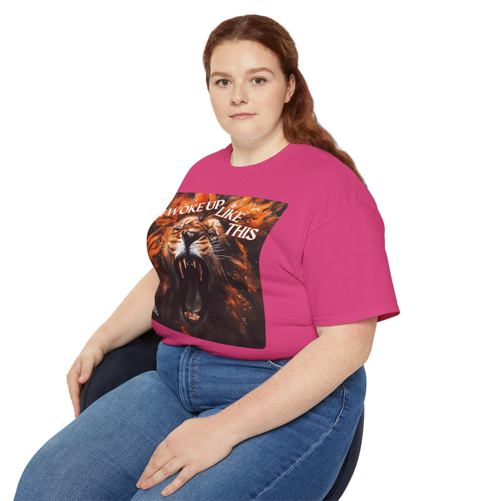 I Woke Up Like This (Roaring Edition 2) Unisex Ultra Cotton Tee