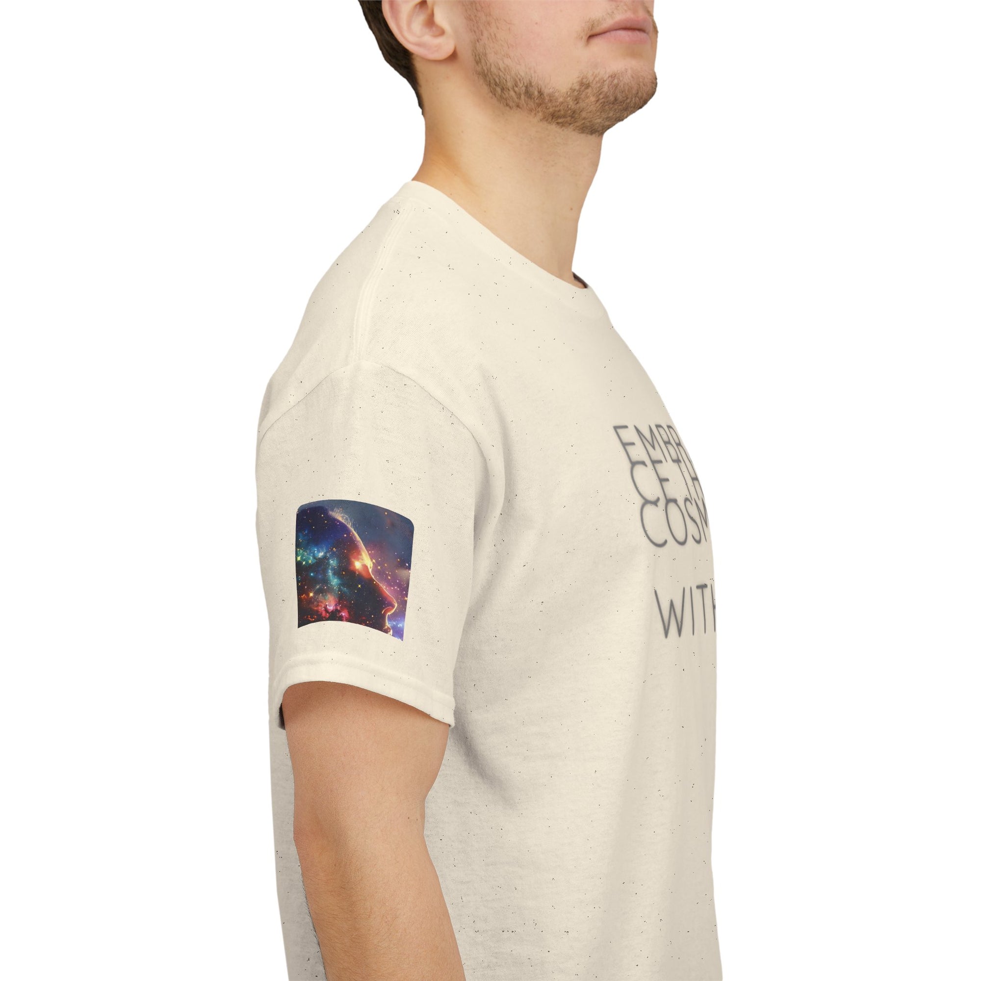 Embrace The Cosmos Within Unisex Heavy Cotton Tee