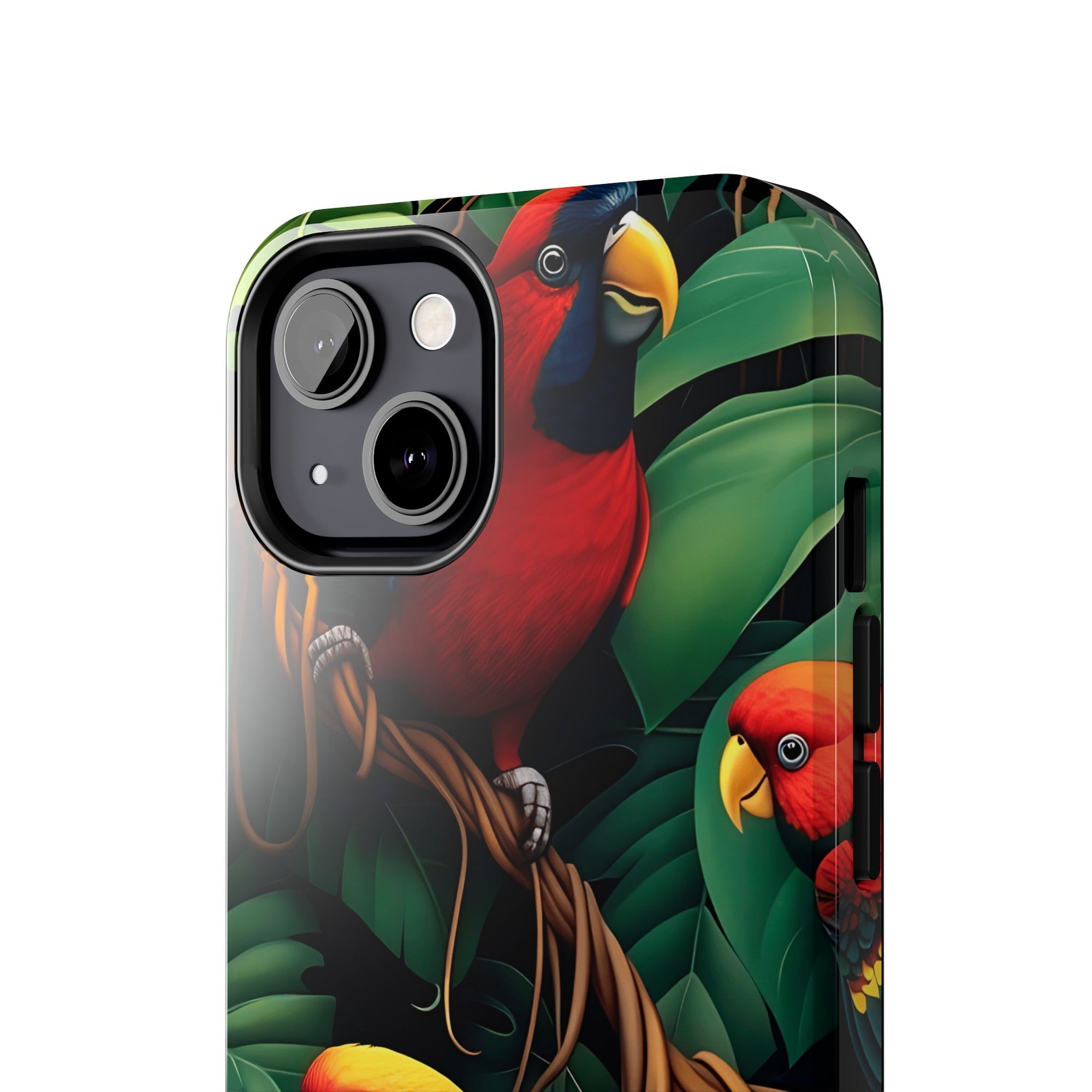Tri-Parrot Tough Phone Case (For iPhone, Galaxy &amp; More)