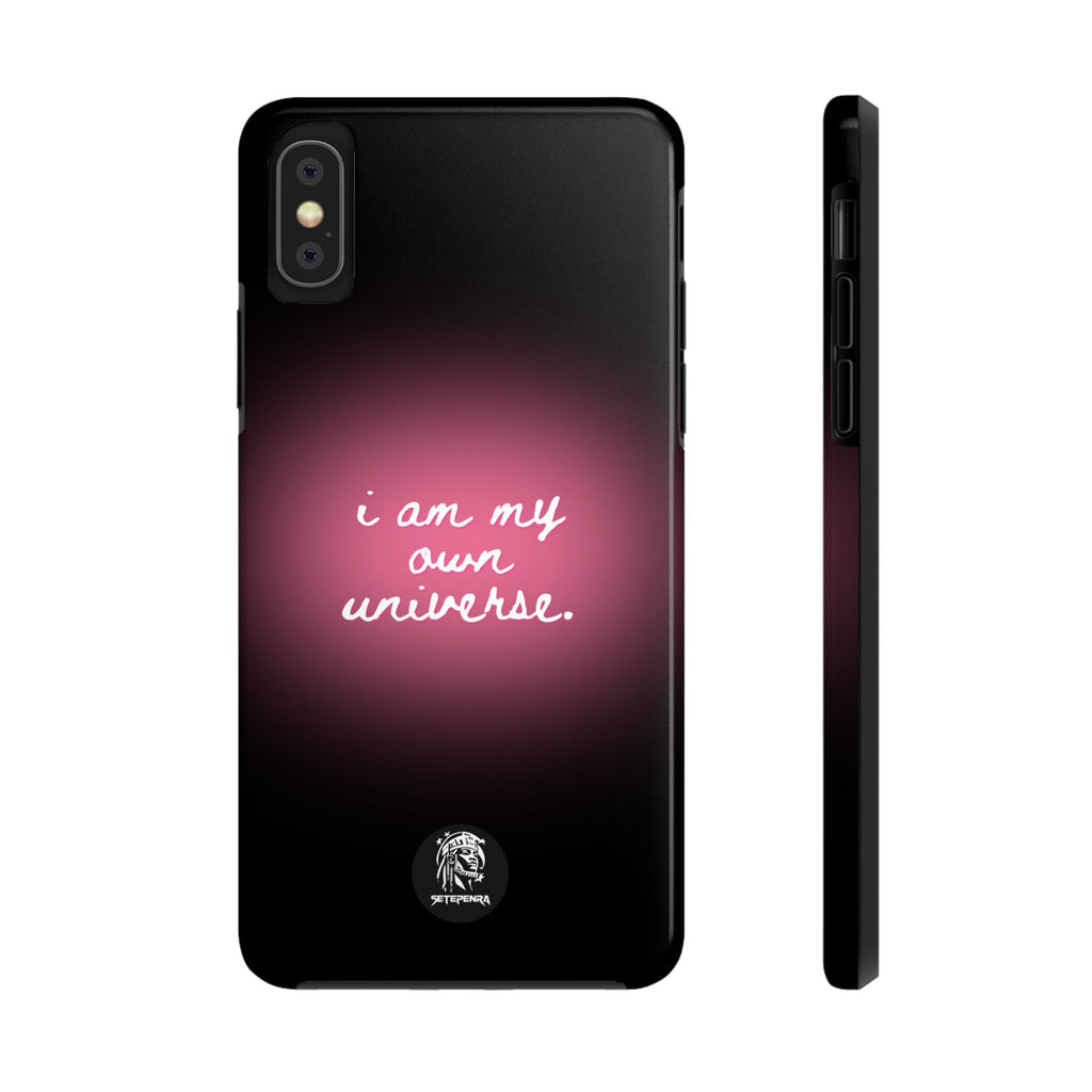 I Am My Own Universe Tough Phone Case (For iPhone, Galaxy & More) - Black SETEPENRA Phone Case.