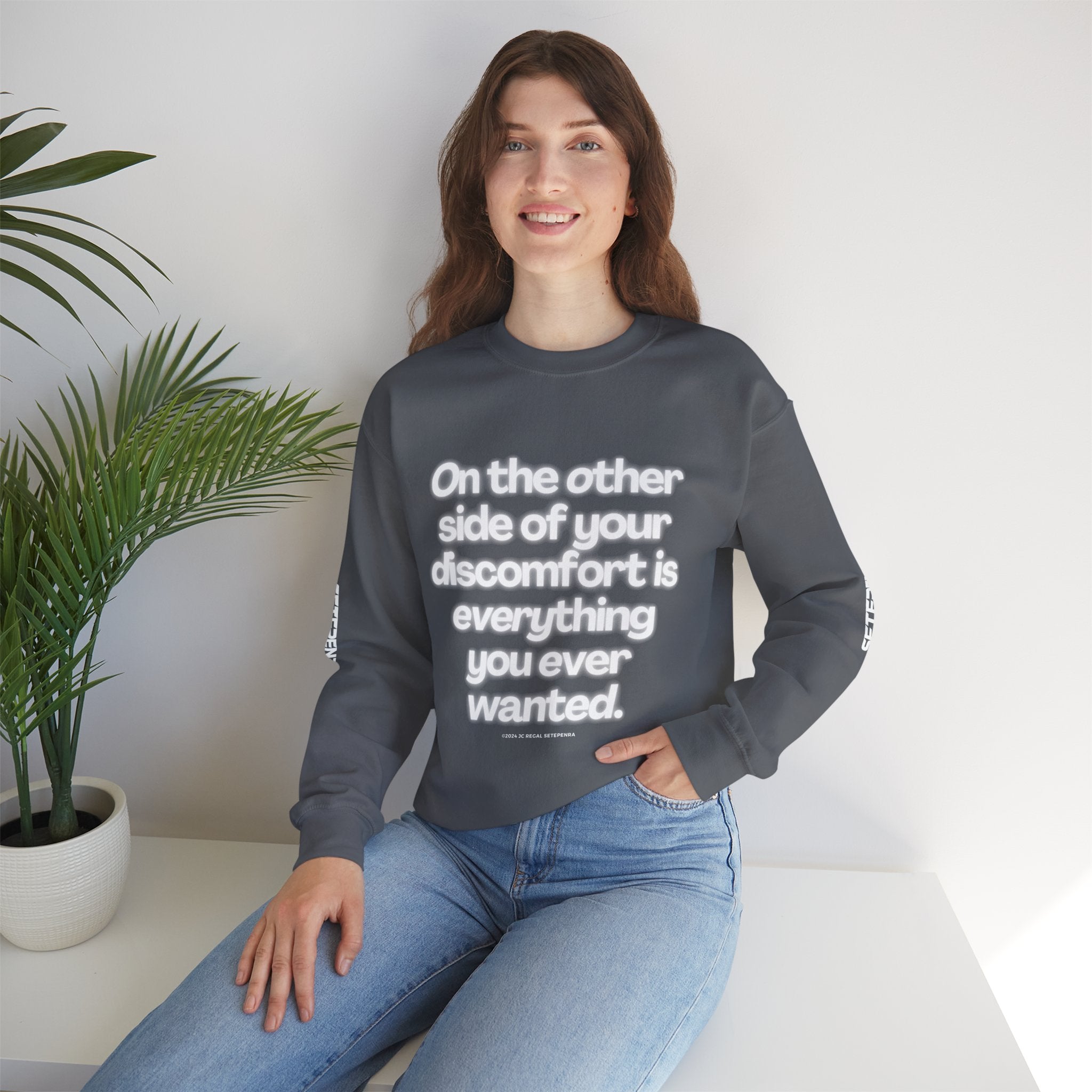 On The Other Side Unisex Heavy Blend™ Crewneck Sweatshirt