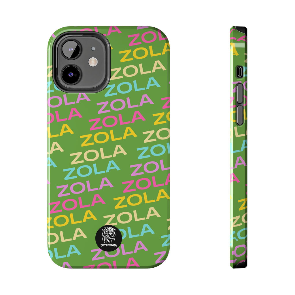 Zola Tough Phone Case (For iPhone, Galaxy & More) - Green SETEPENRA Phone Case.