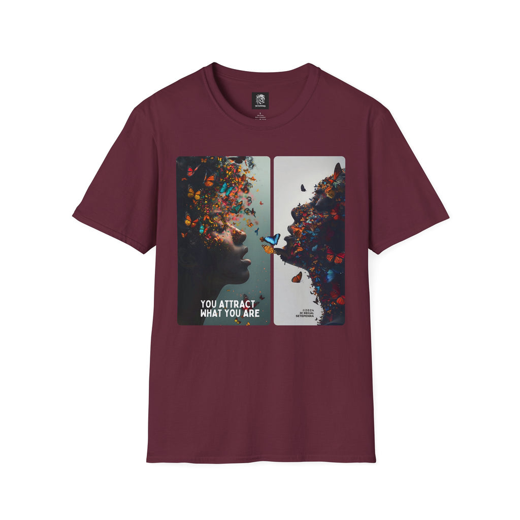 You Attract What You Are (2nd Edition) Unisex Softstyle T-Shirt SETEPENRA T-Shirt.