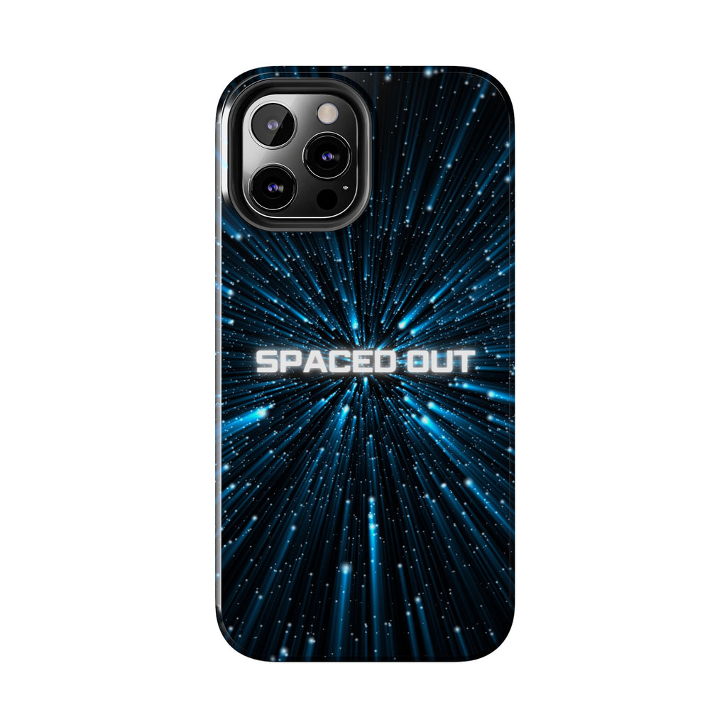 Spaced Out Tough Phone Case — Cosmic Space Warp Protective Cover