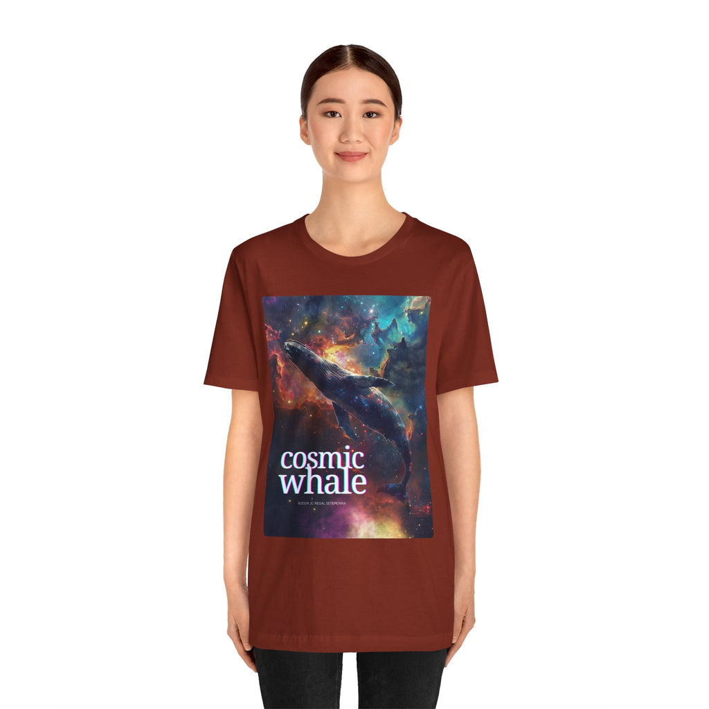 Cosmic Whale Unisex Jersey Short Sleeve Tee