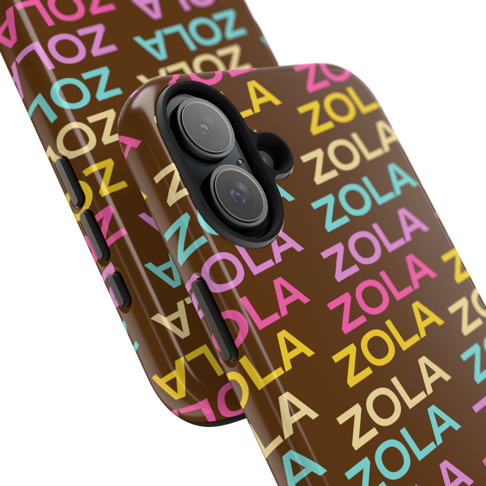 Zola Tough Phone Case (For iPhone, Galaxy & More) - Brown