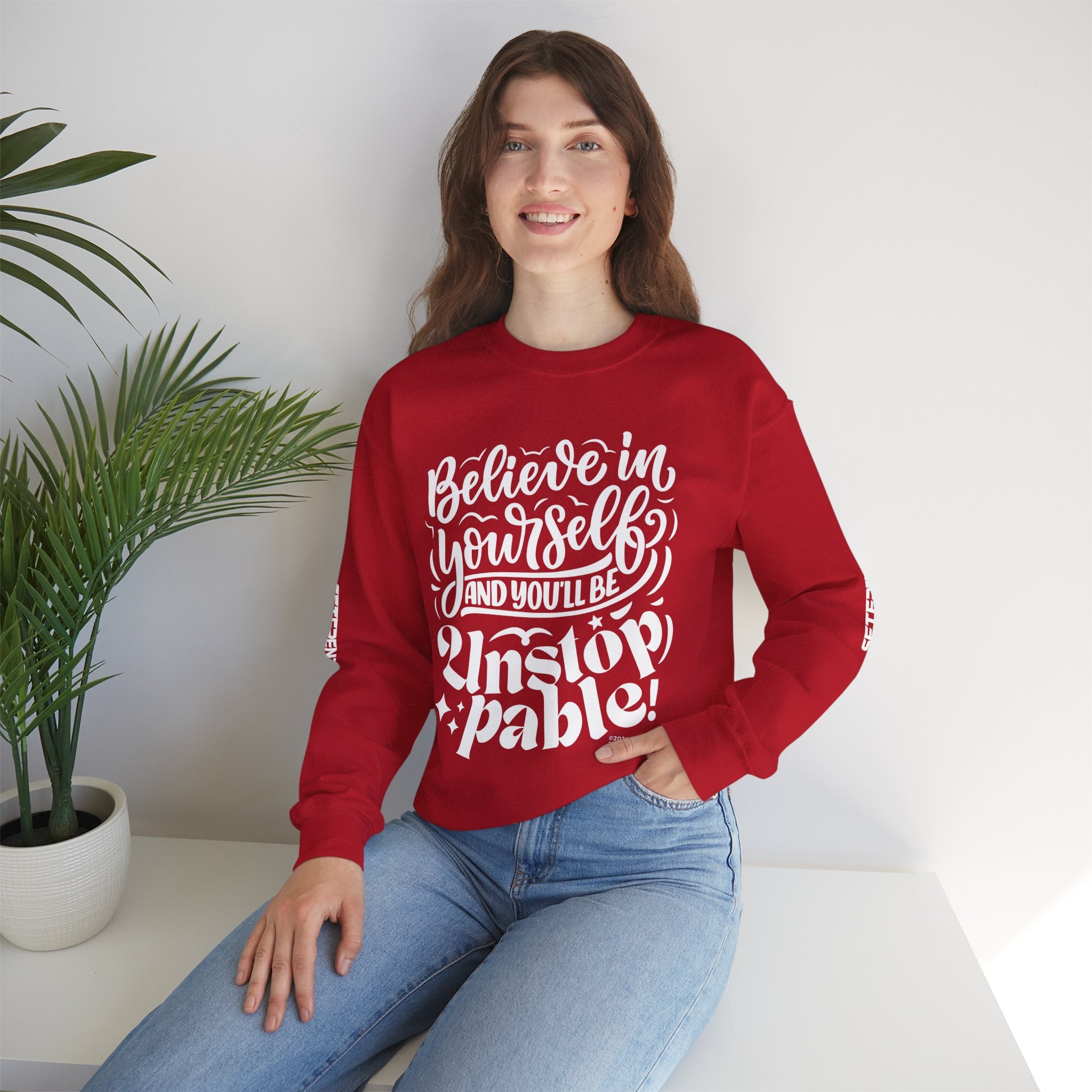 Unstoppable Unisex Heavy Blend™ Crewneck Sweatshirt