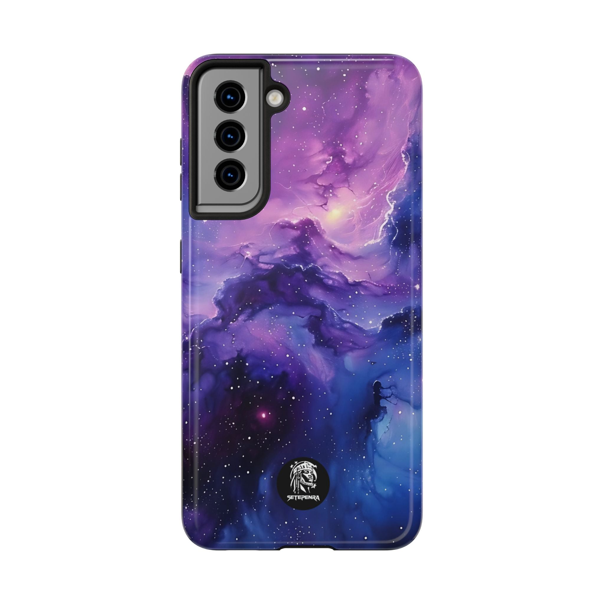 Purple Cosmos Tough Phone Case (For iPhone, Galaxy & More)