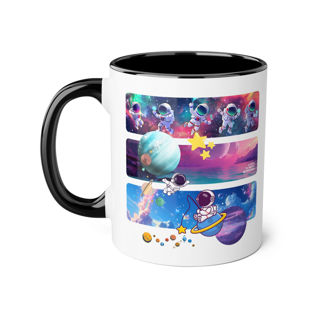 Astro Cosmo Accent Mug, 11oz (Various Colors)