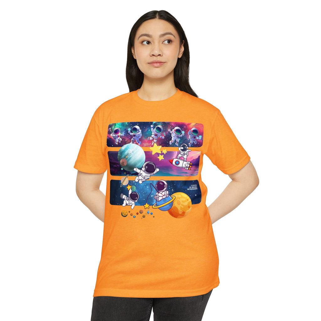 Astro Cosmo (V2.0) Unisex CVC Jersey T-Shirt
