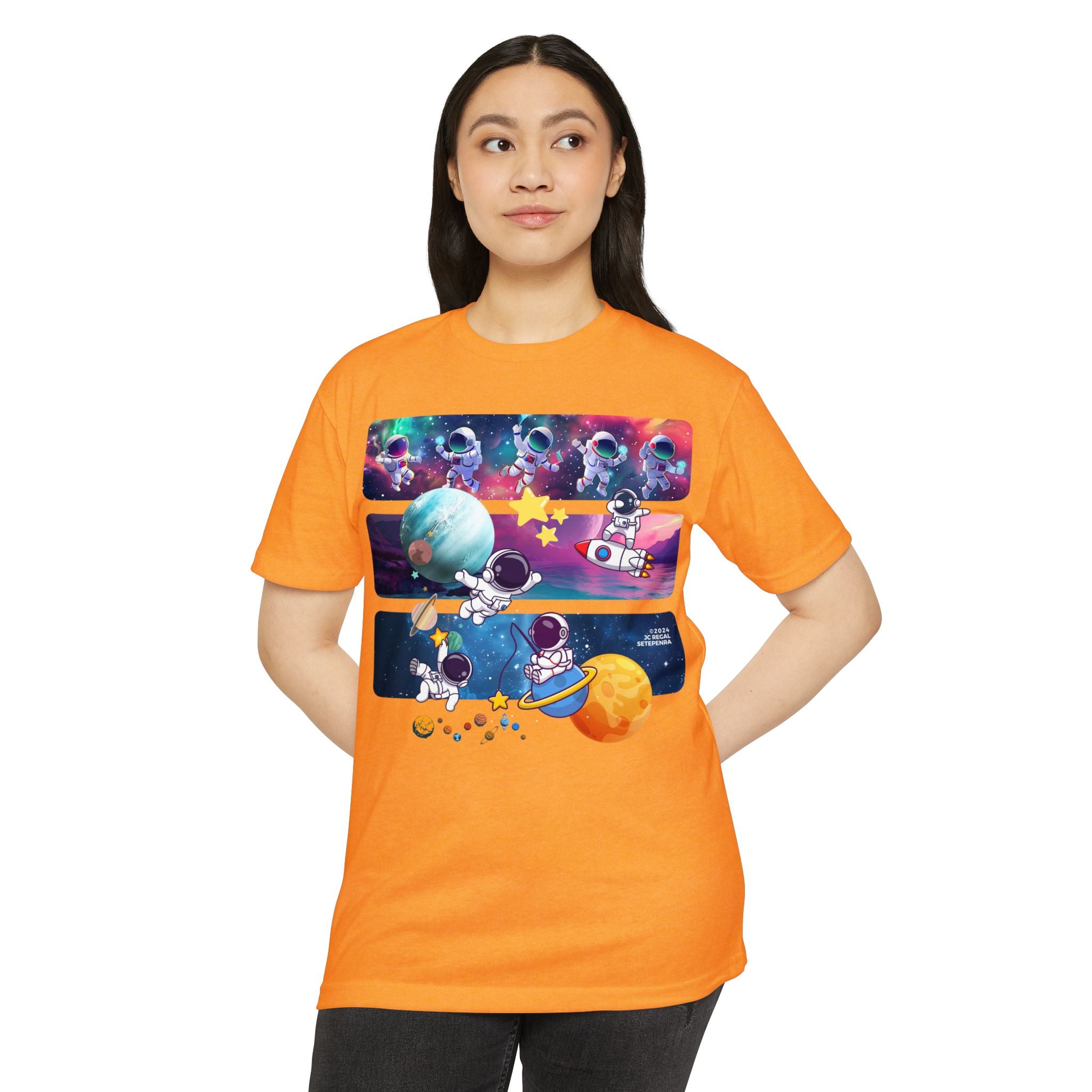 Astro Cosmo (V2.0) Unisex CVC Jersey T-Shirt