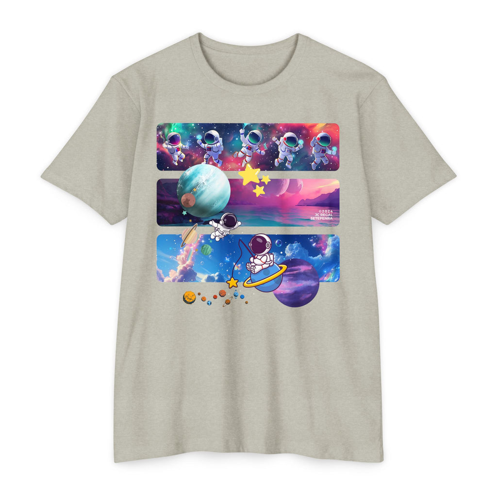 Astro Cosmo Unisex CVC Jersey T-shirt SETEPENRA T-Shirt.