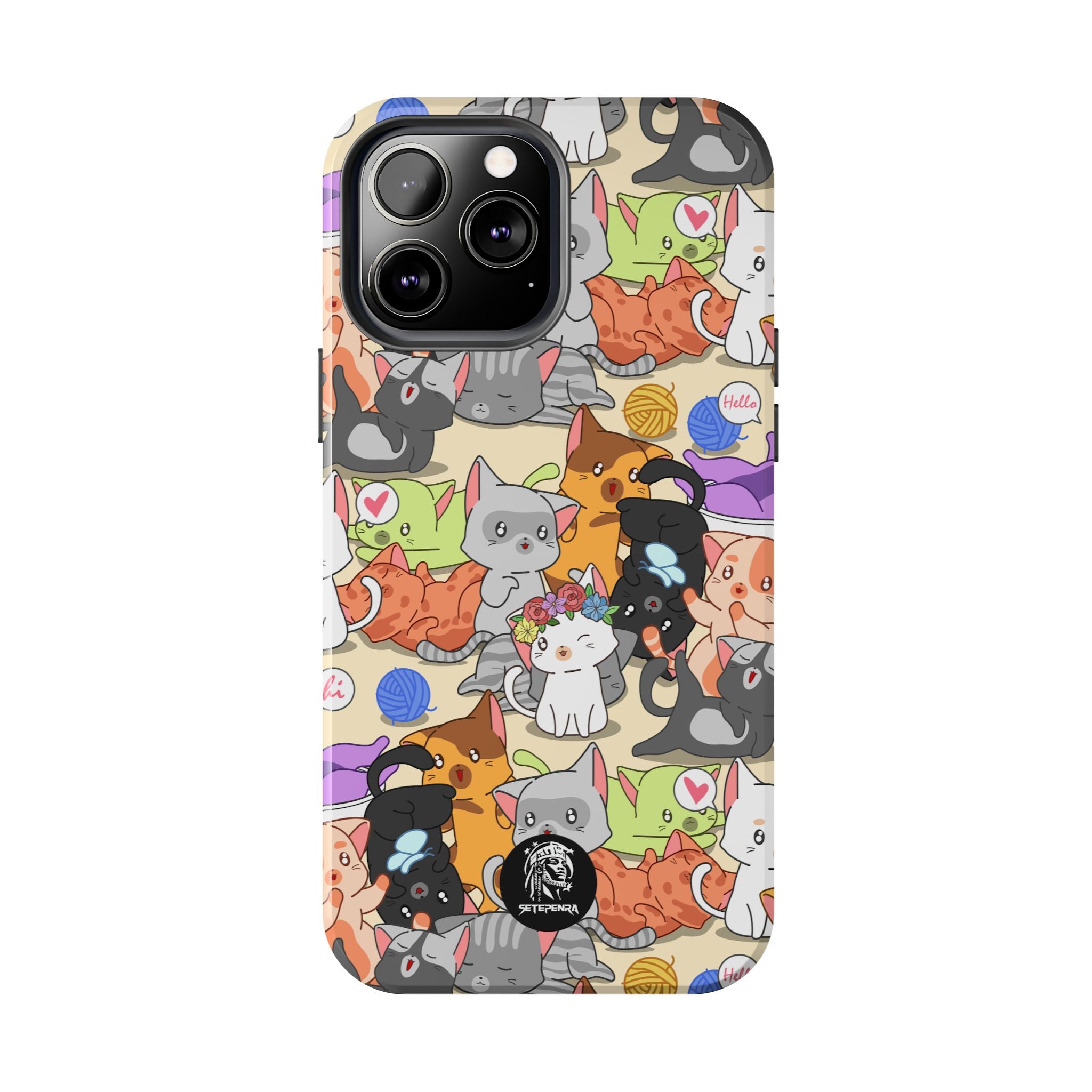 Cats A Lot Tough Phone Case (For iPhone, Galaxy & More)