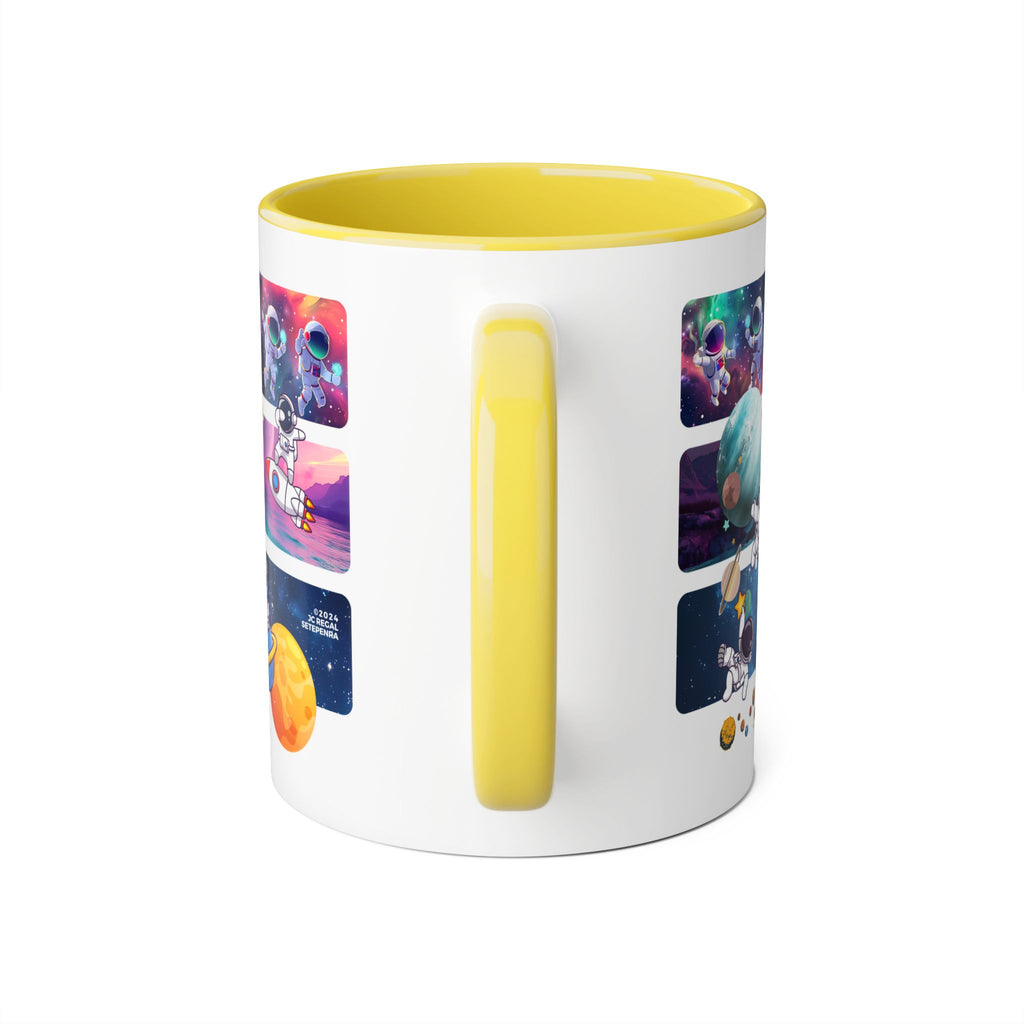 Astro Cosmo (V2.0) Accent Mug, 11oz (Various Colors)