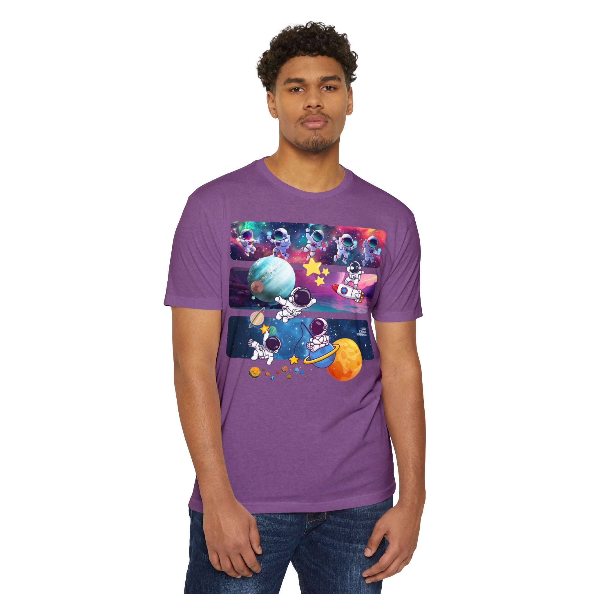 Astro Cosmo (V2.0) Unisex CVC Jersey T-Shirt