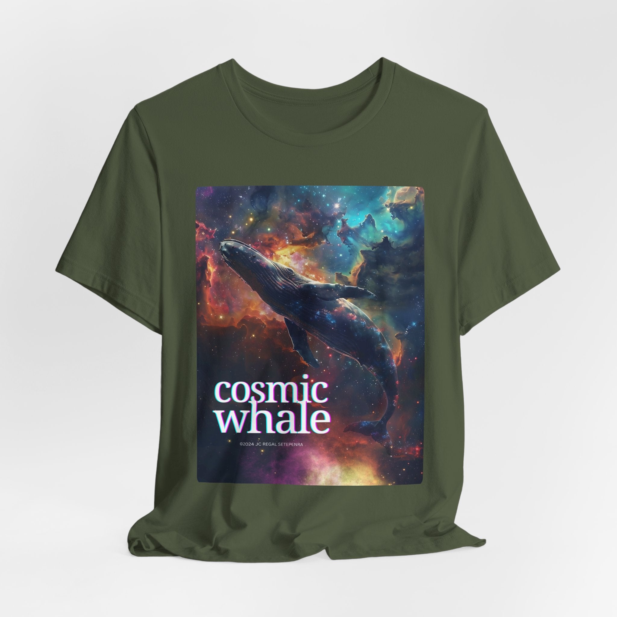 Cosmic Whale Unisex Jersey Short Sleeve Tee