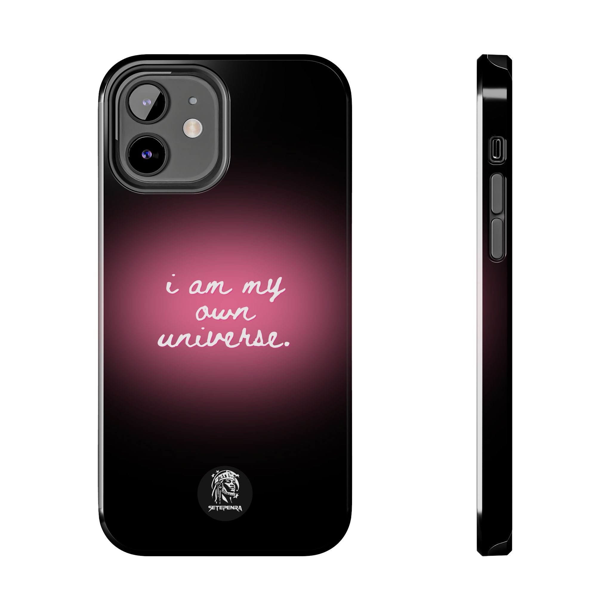 I Am My Own Universe Tough Phone Case (For iPhone, Galaxy & More) - Black SETEPENRA Phone Case.