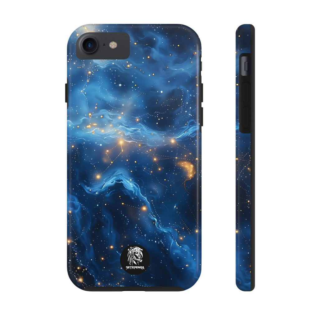 Blue Cosmos Tough Phone Case (For iPhone, Galaxy & More) SETEPENRA Phone Case.