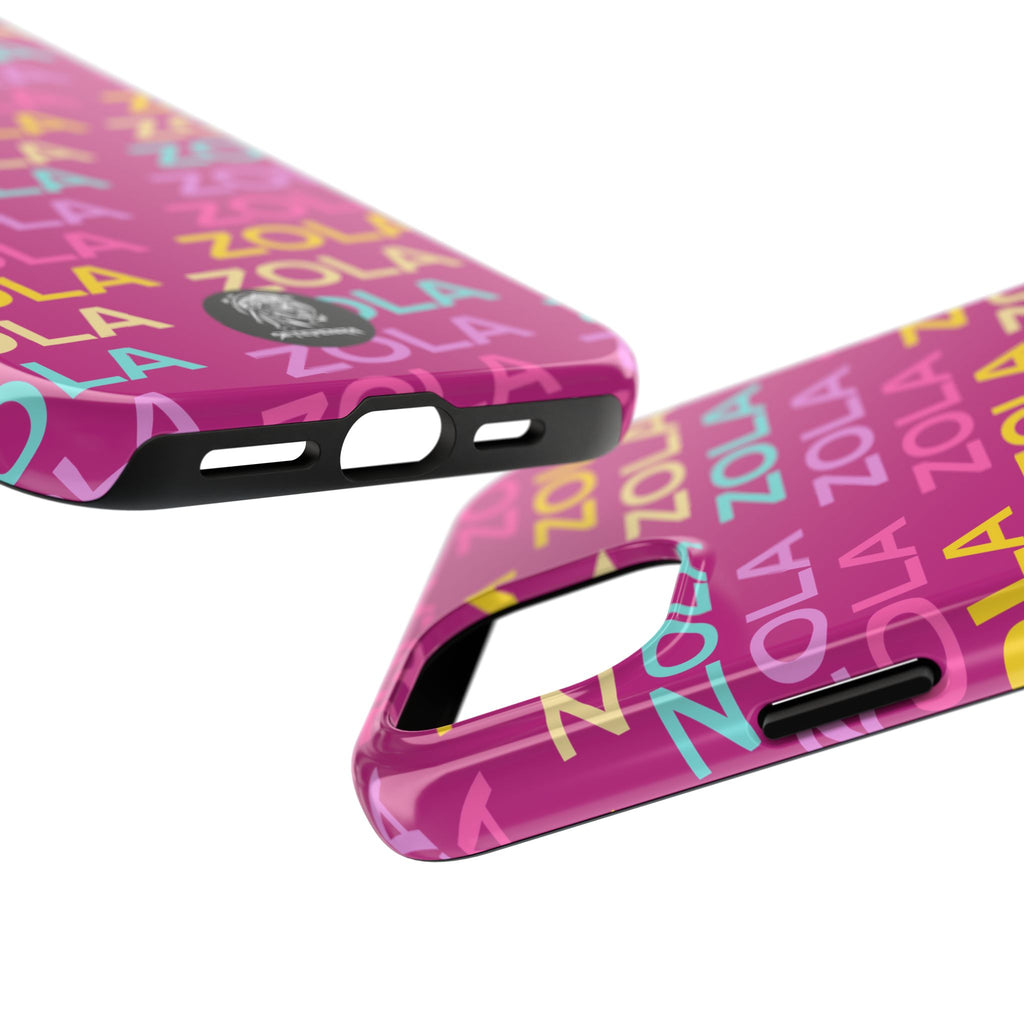 Zola Tough Phone Case (For iPhone, Galaxy & More) - Pink