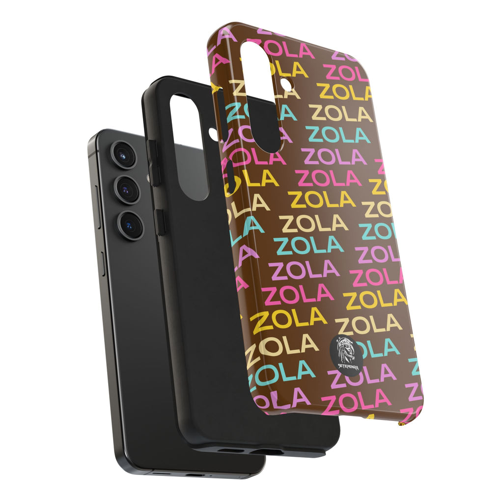 Zola Tough Phone Case (For iPhone, Galaxy & More) - Brown