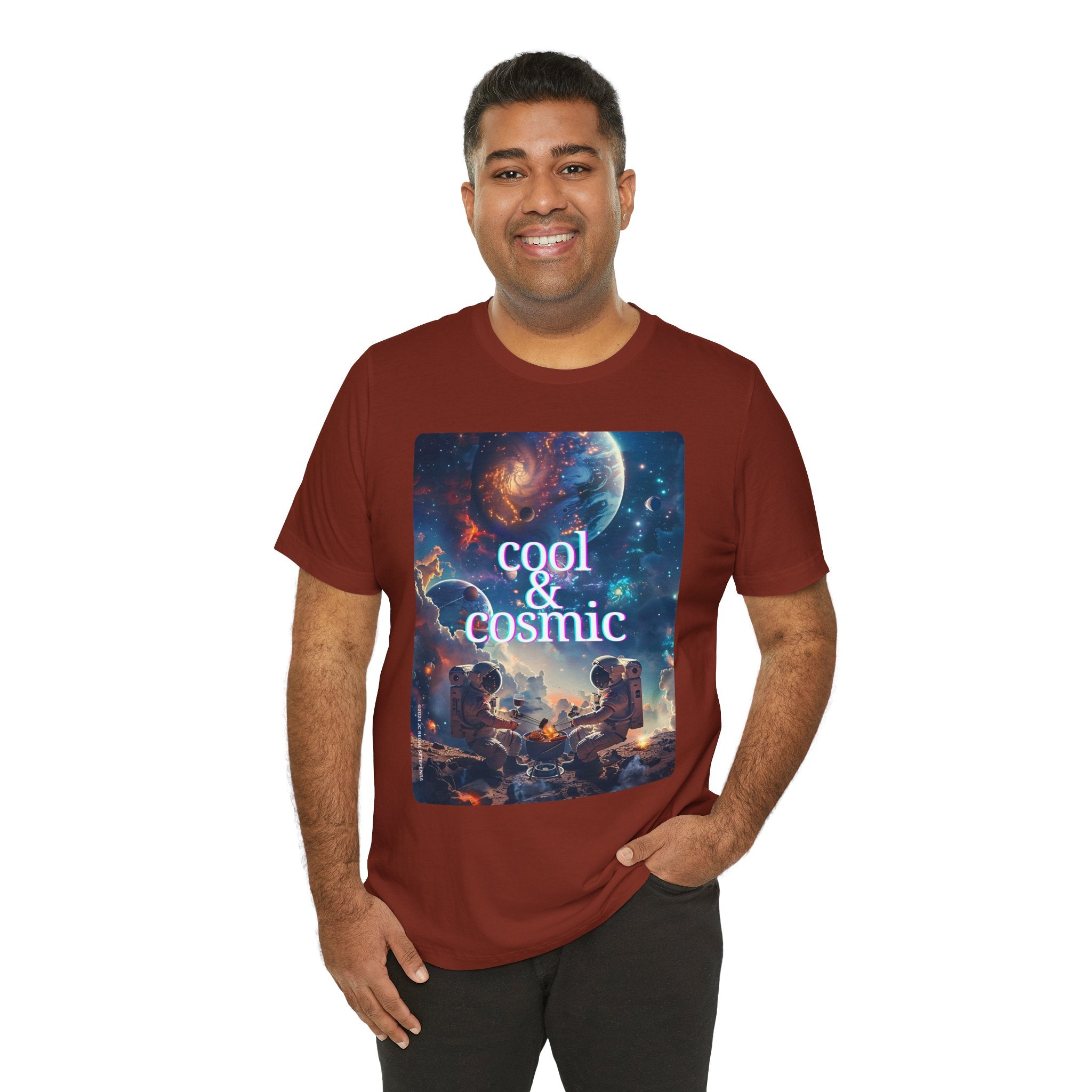 Cool & Cosmic Unisex Jersey Short Sleeve Tee