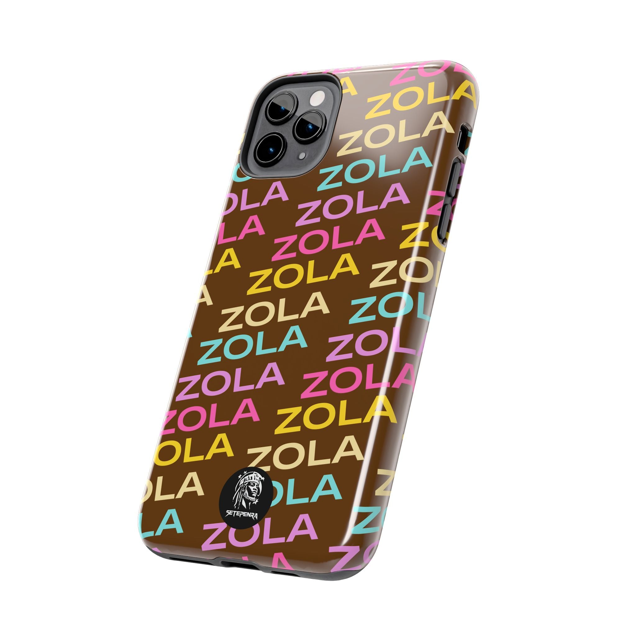 Zola Tough Phone Case (For iPhone, Galaxy & More) - Brown