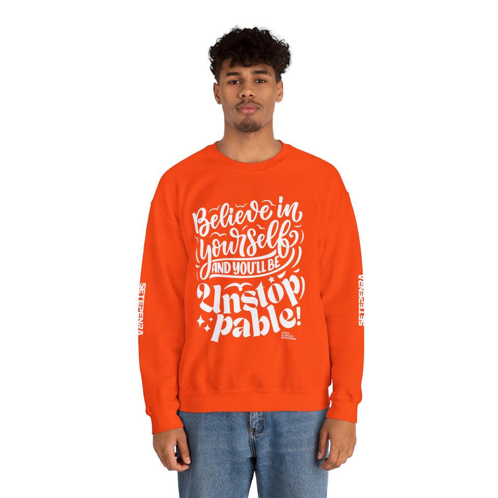 Unstoppable Unisex Heavy Blend™ Crewneck Sweatshirt SETEPENRA Sweatshirt.