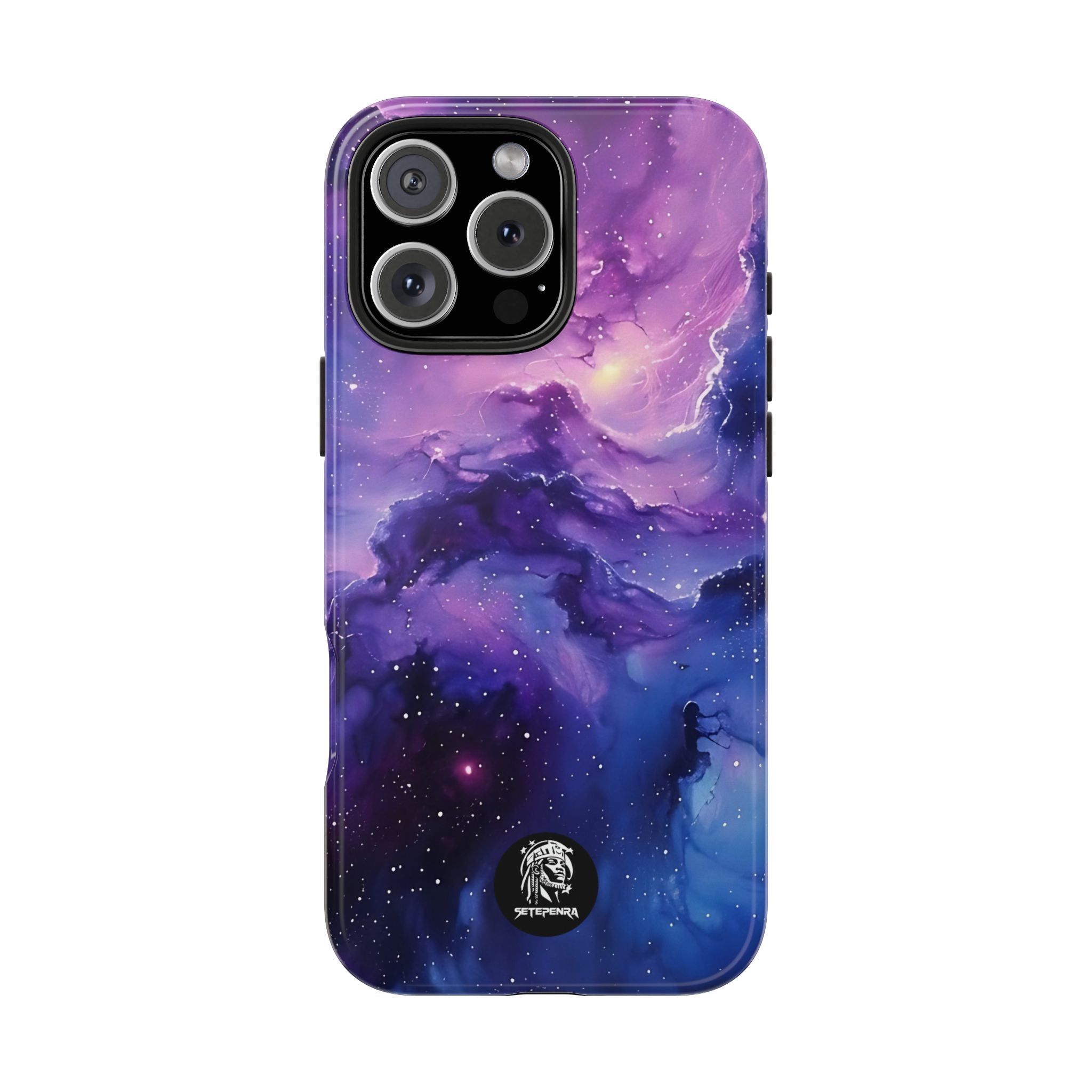 Purple Cosmos Tough Phone Case (For iPhone, Galaxy & More)