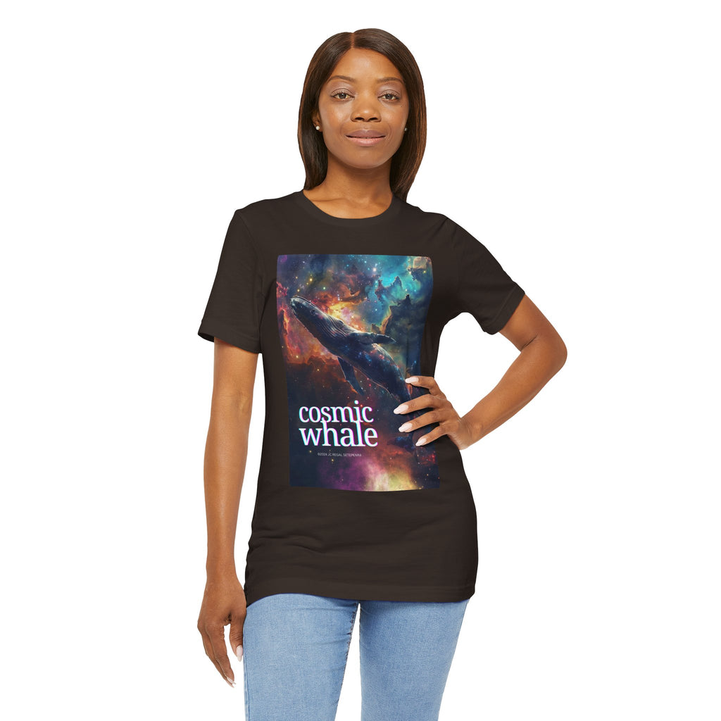 Cosmic Whale Unisex Jersey Short Sleeve Tee