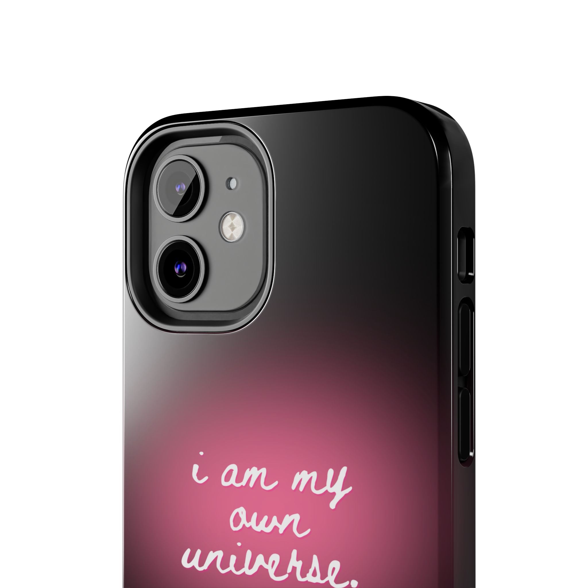 I Am My Own Universe Tough Phone Case (For iPhone, Galaxy & More) - Black