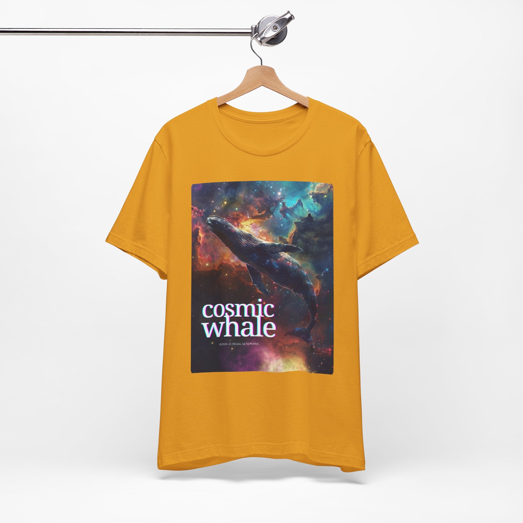 Cosmic Whale Unisex Jersey Short Sleeve Tee